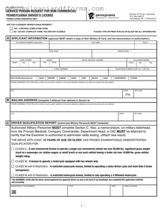 Pennsylvania Dl 298 Form